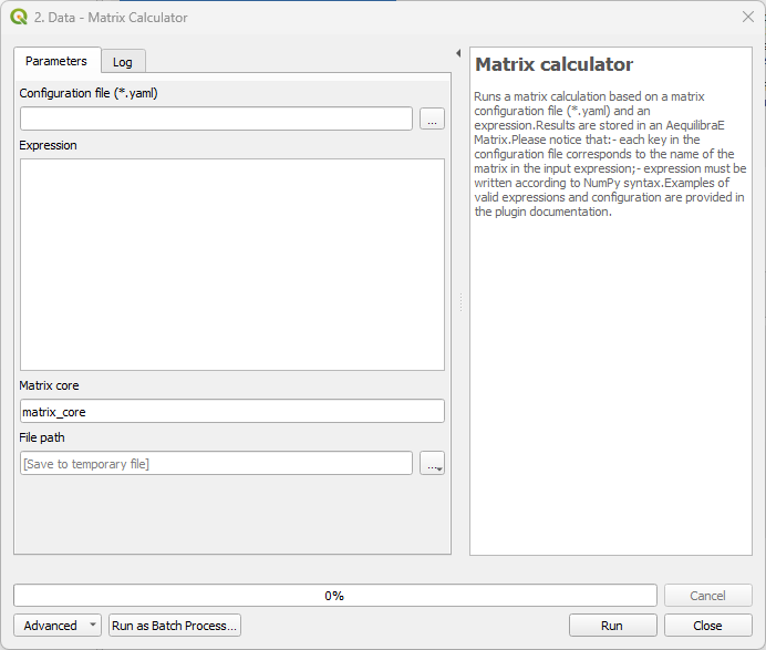 Processing provider matrix calculator
